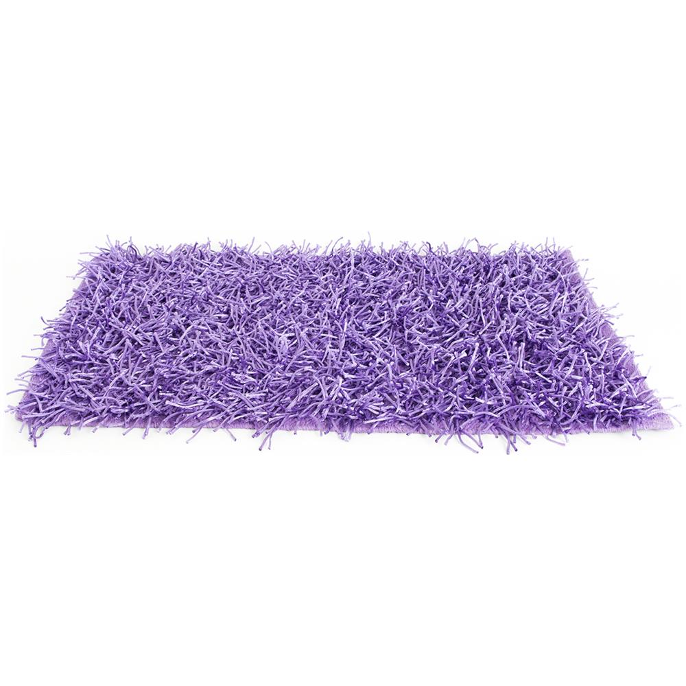 Tappeto Da Cucina E Da Salotto Modello Shaggy 100x150cm Viola - Foto 1