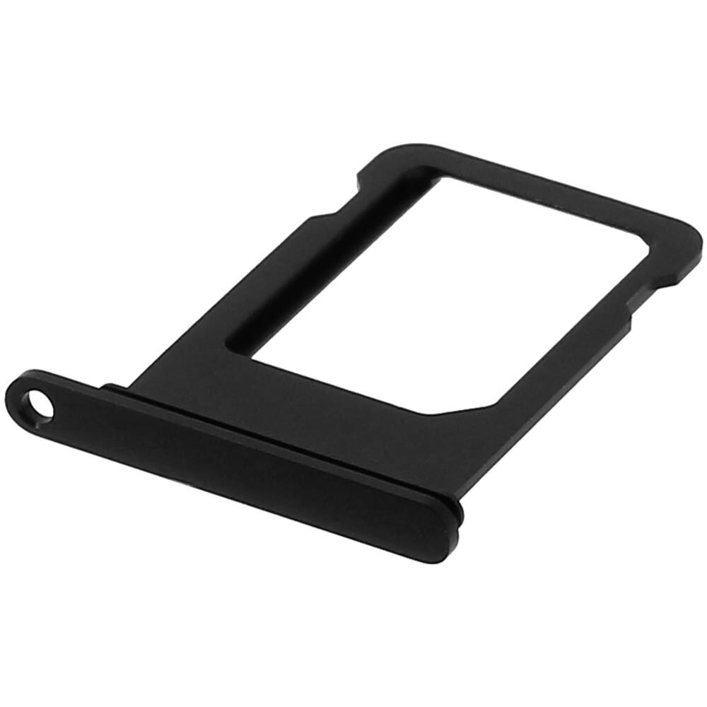 Slot Adattatore Scheda Nano Sim Per Apple Iphone 7 - Nero - Foto 6