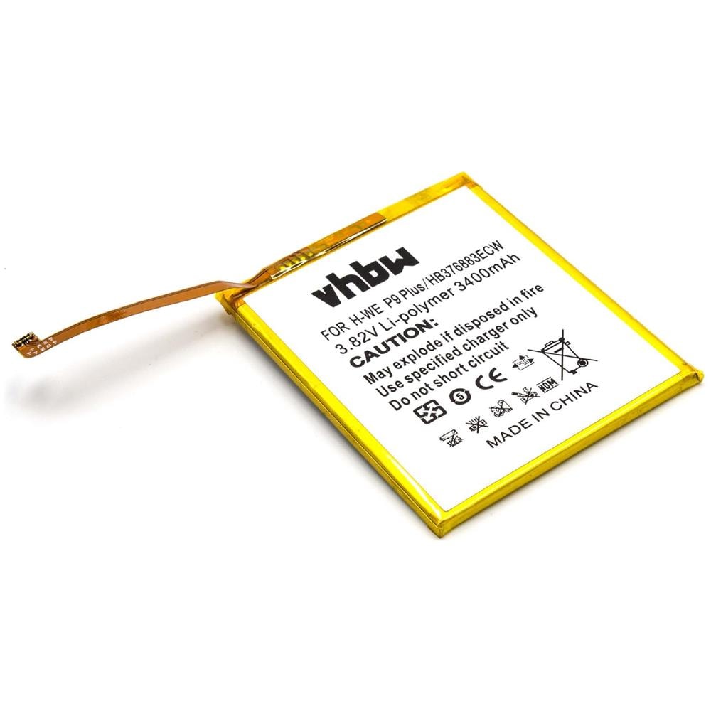 Li-ion Batteria 3400mah (3.82v) Per Telefono Cellulare, smartphone Huawei Ascend P9 Plus, p9 Plus Dual Sim, p9 Plus Dual Sim Td-lte Come Hb376883ecw - Foto 1