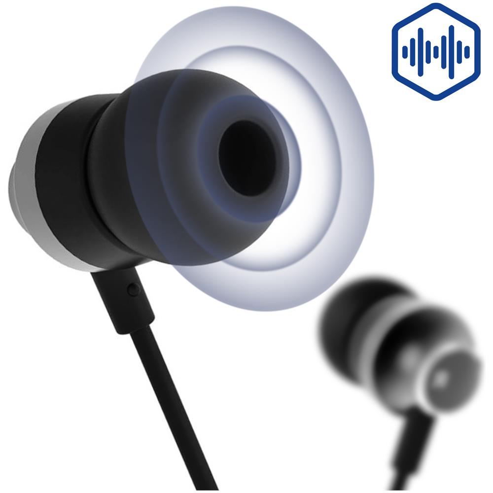 Auricolari Jack 3.5 Telecomando Microfono Wh-201 Original Nero - Foto 5