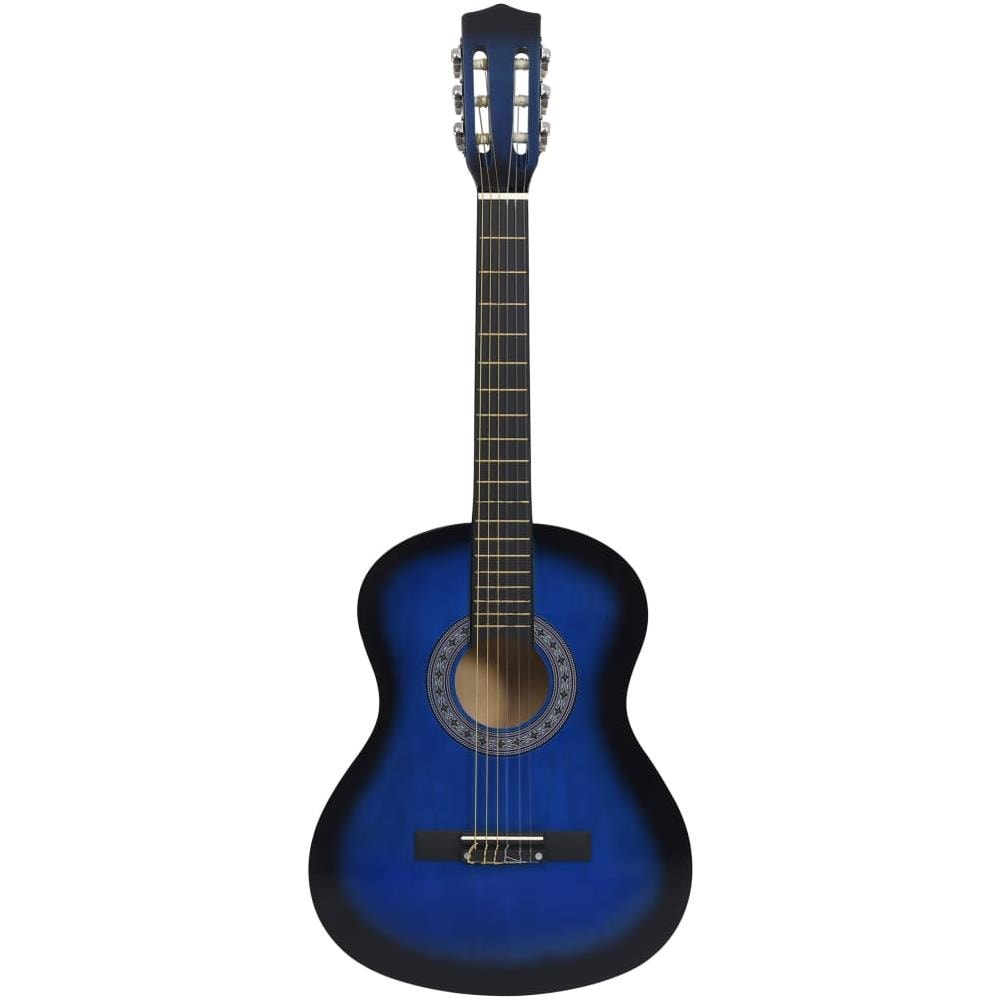 Chitarra Classica Per Principianti E Bambini Blu 3/4 36"" - Foto 2