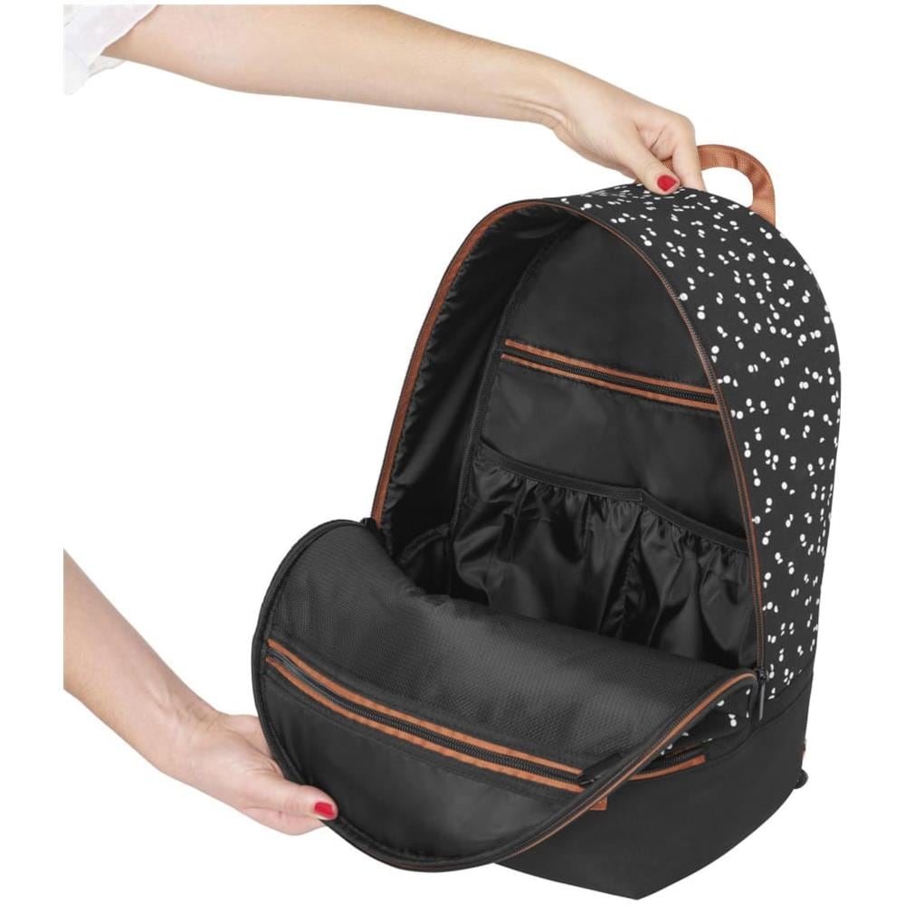 Zaino con Fasciatoio Casual & GO Nero - Foto 3