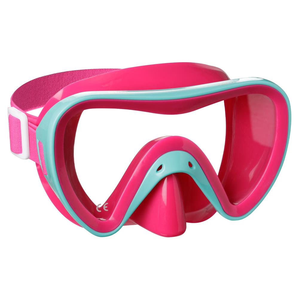 Maschera Turtle Trasparente Rosa - Foto 1