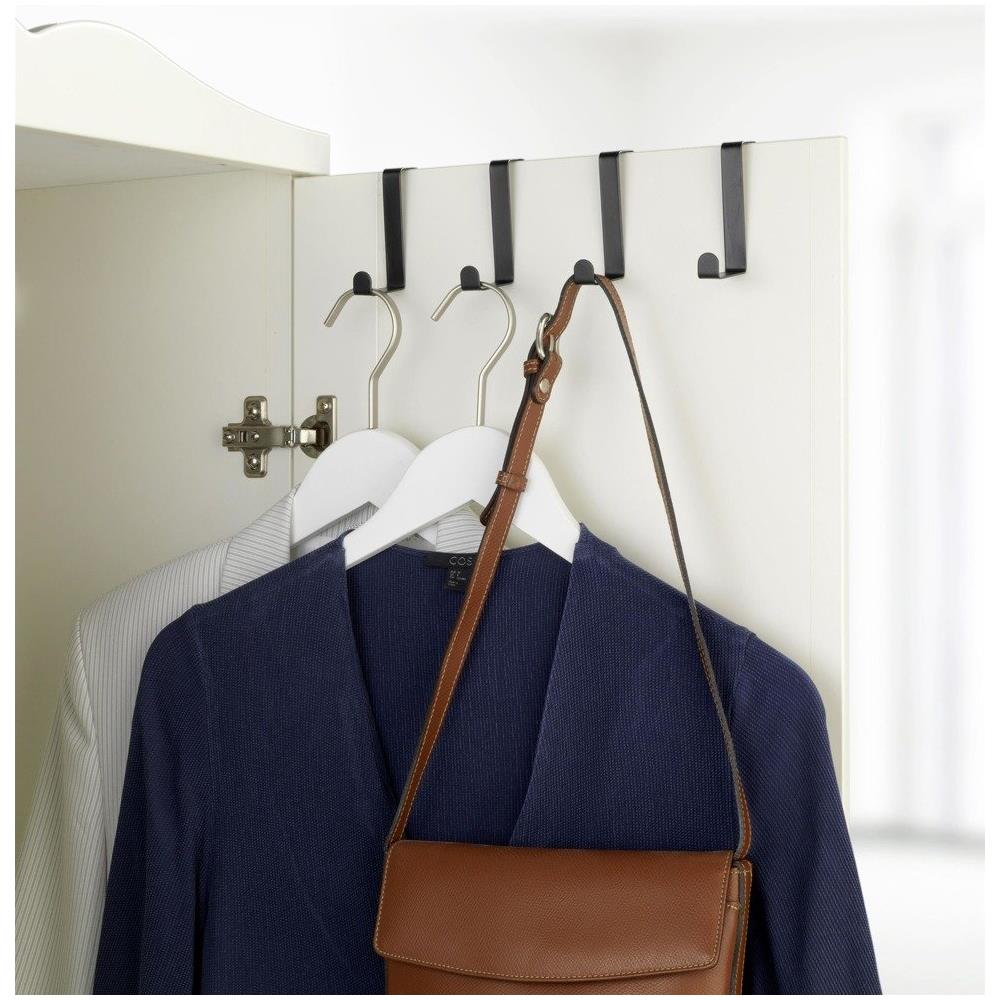 Set Di Quattro Ganci Per Porta, In Metallo, - Foto 2