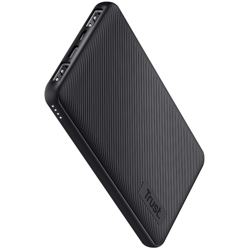 Powerbank Primo per Smartphone / Tablet Capacità 10.000 mAh 3 Porte USB Colore Nero - Foto 2