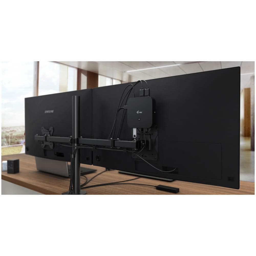 Docking Station Universale per Notebook 5x USB 3.2 / 2x DisplayPort / HDMI per Triplo Monitor 4K Nero + Power Delivery 100W - Foto 4