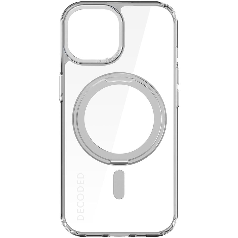 Cover Magsafe Per Iphone 15 Plus Anello Supporto Loop Stand Trasparente - Foto 1