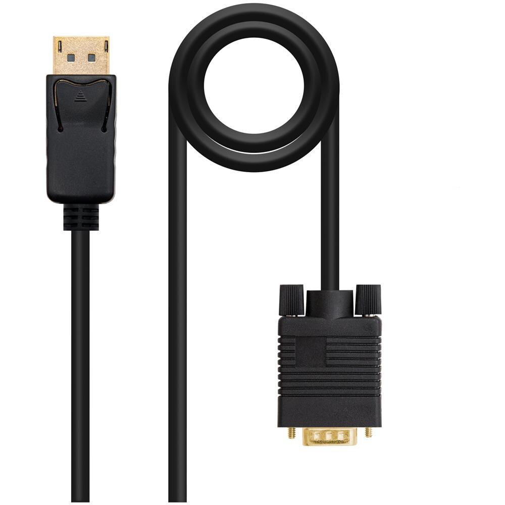 10.15.4401 cavo e adattatore video 1 m DisplayPort VGA (D-Sub) Nero - Foto 1