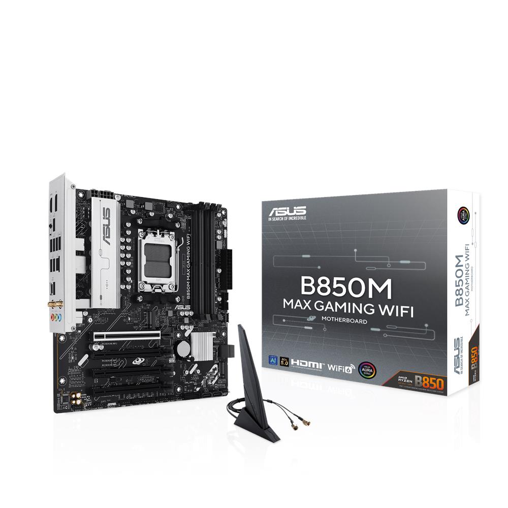 Scheda Madre B850M MAX GAMING WIFI Socket AM5 Chipset B850 mATX - Foto 1