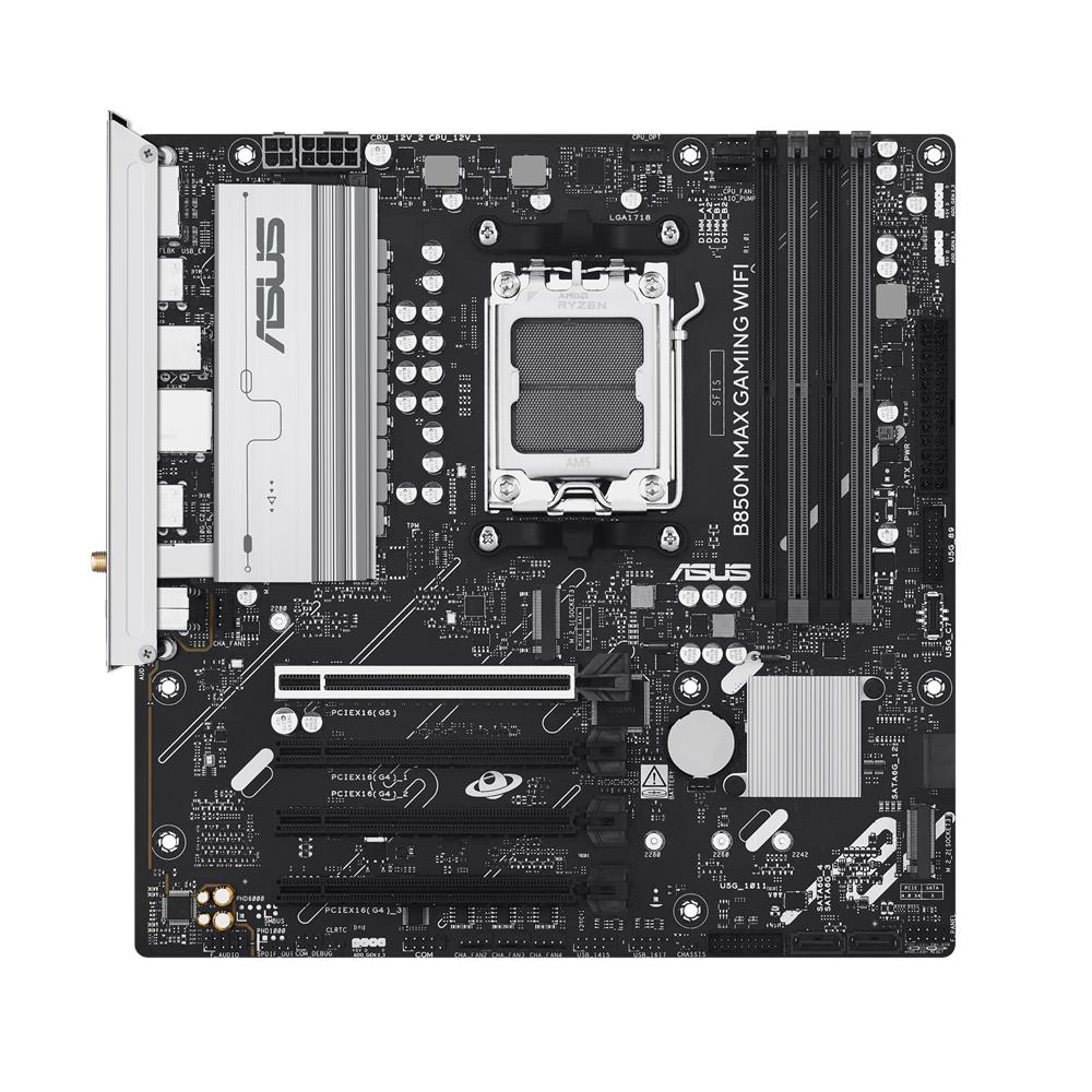Scheda Madre B850M MAX GAMING WIFI Socket AM5 Chipset B850 mATX - Foto 2