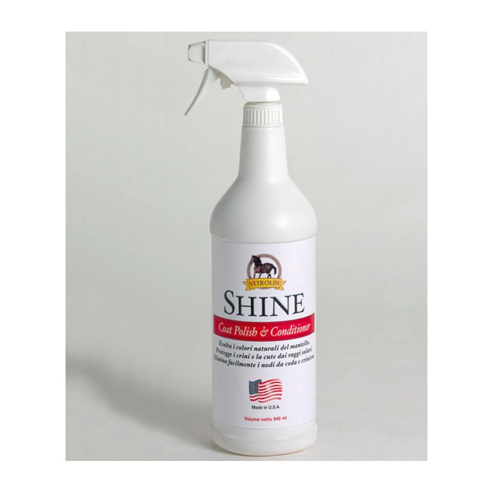 Vetrolin Shine lucidante del pelo e districante di coda e criniera 946 ml - Foto 1