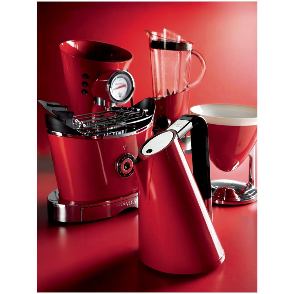 Bollitore Elettronico Vera Capacità 1,7 Litri Potenza 2400 Watt Colore Rosso - Foto 3