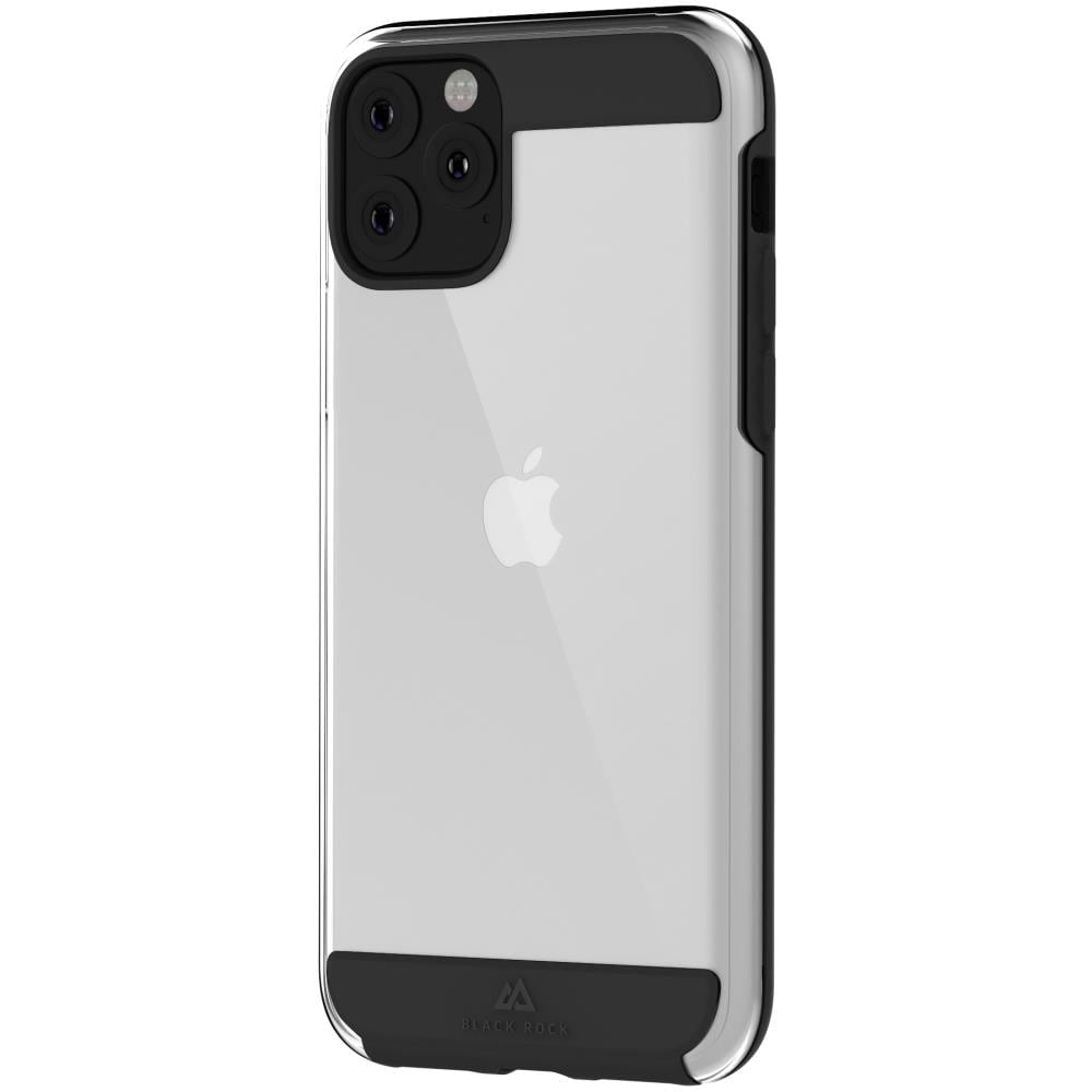 Hama Air Robust custodia per cellulare 14,7 cm (5.8"") Cover Nero, Trasparente per iPhone 11 Pro Max - Foto 1