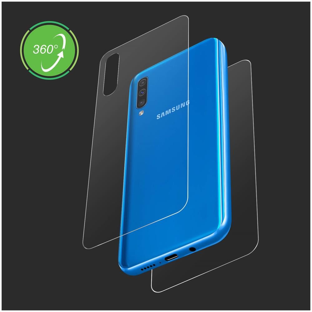 Pellicole Antibatteriche Frontale E Posteriore Per Samsung Galaxy A50 / A30s - Foto 2