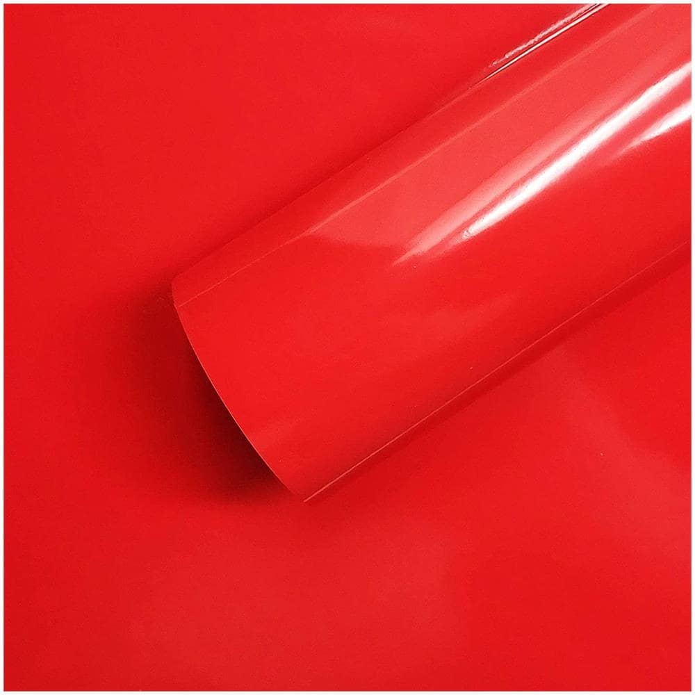 Foglio Pellicola Adesiva Per Wrapping Rosso Corsa, 50 X 70 Cm - Foto 1