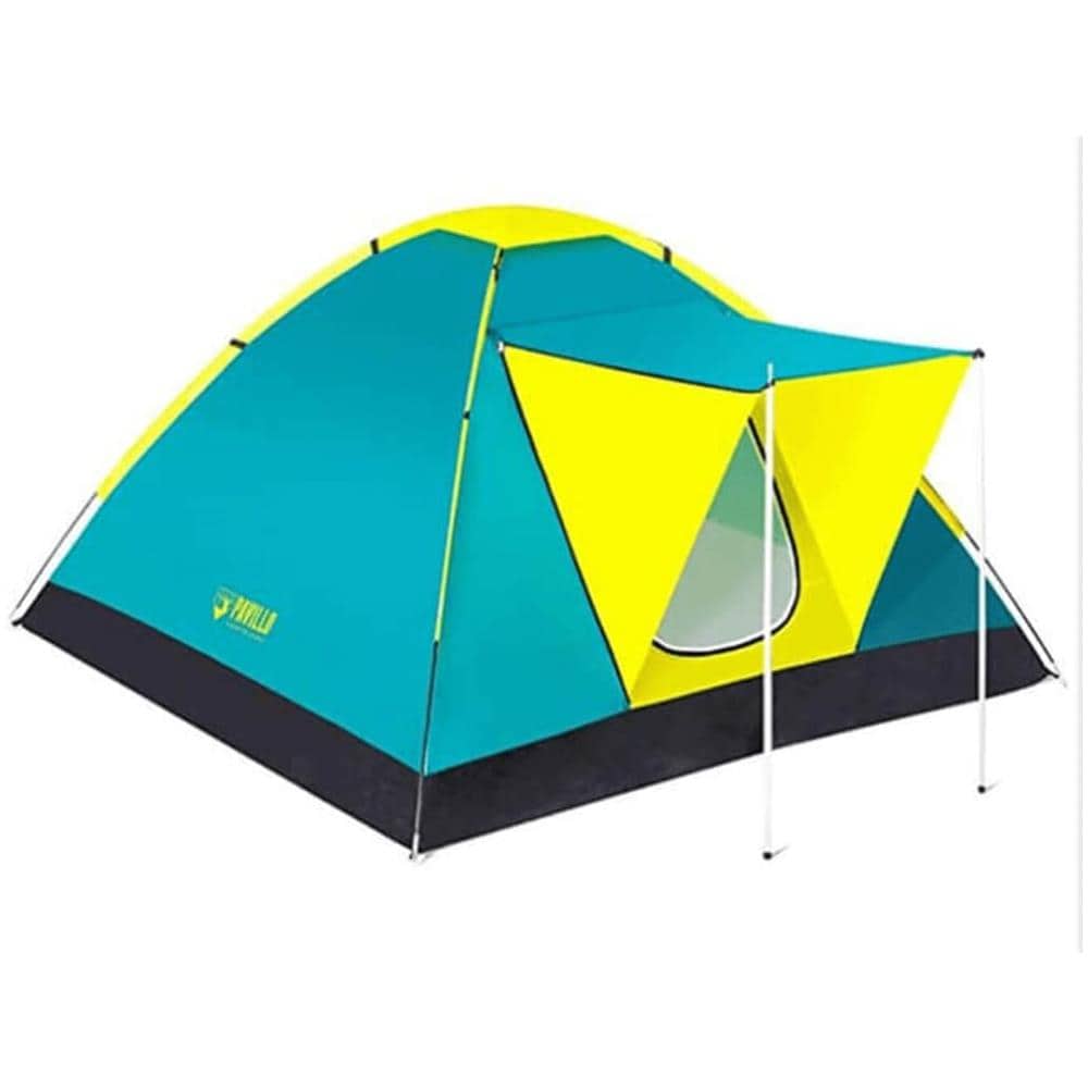 Tenda 3 Persone Terra Fredda 3 Pavillo - 1 Camera - Impermeabile 600mm - Ideale Per Festival - Foto 2