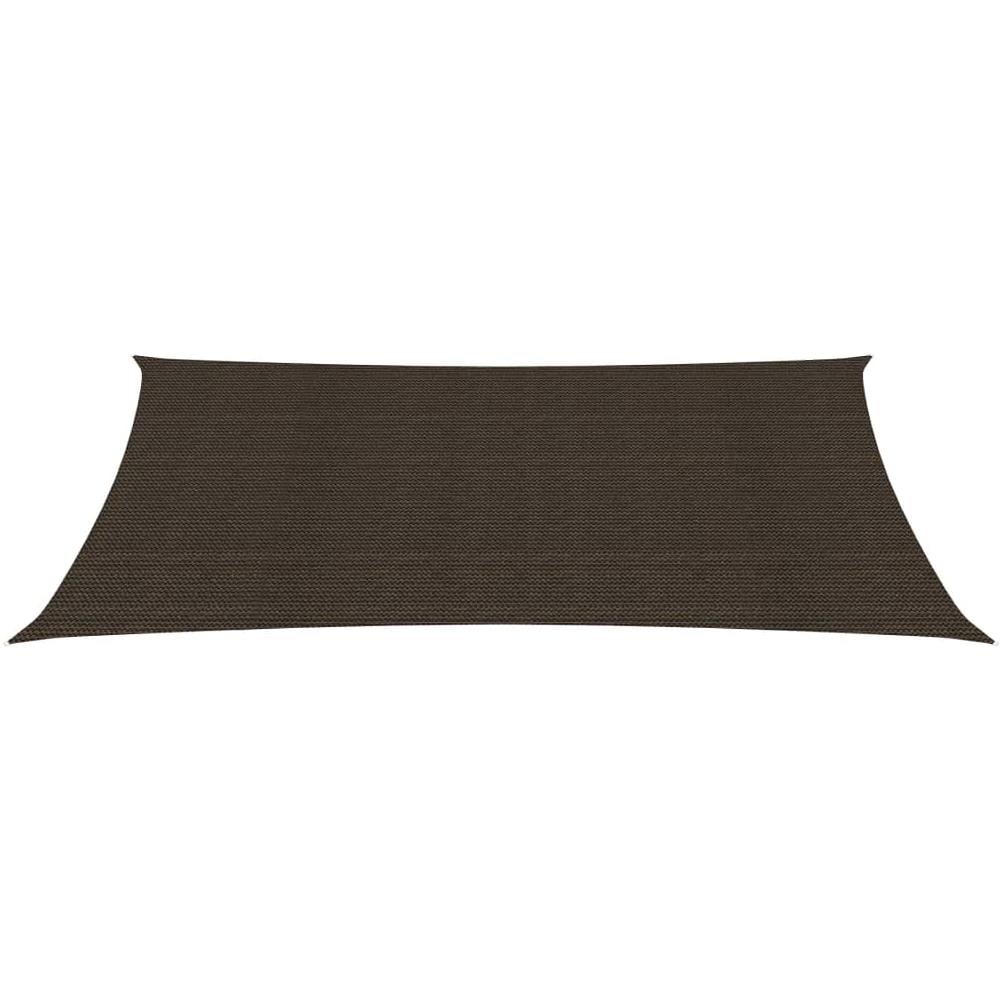 Vela Parasole 160 g / m² Marrone 4x7 m in HDPE - Foto 3