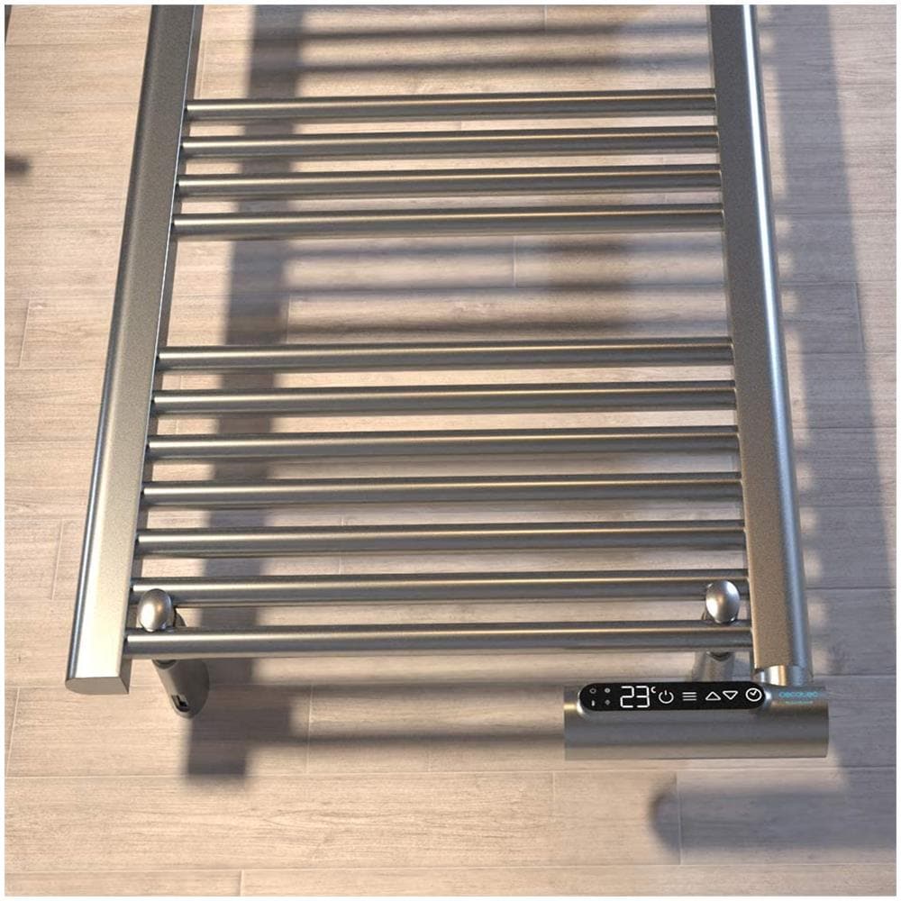 8435484053952 Porta Asciugamani 700 Watt Rack Elettrico Grigio - Foto 5