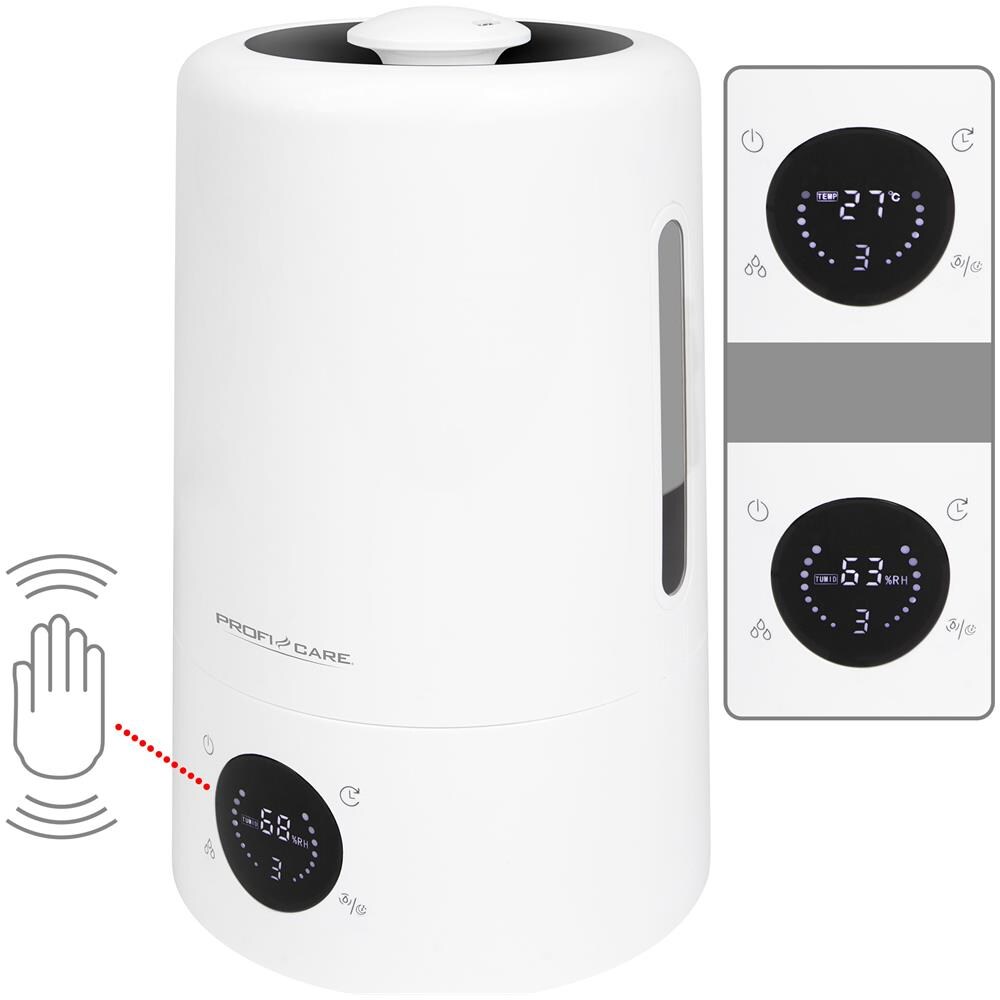 Lb 3077 Umidificatore Ad Ultrasuoni Diffusore D'aria Diffusore D'aroma Filtro A Carbone 25w Bianco - Foto 1