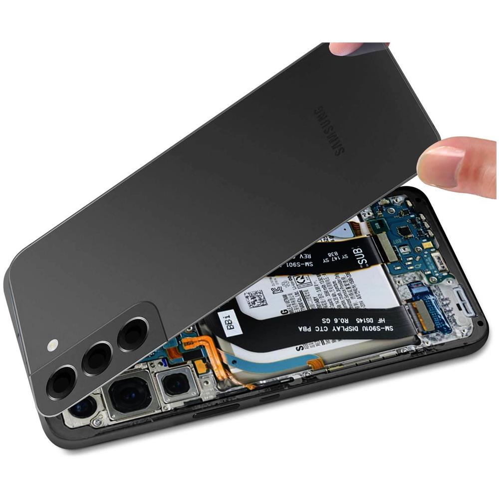 Copribatteria Galaxy S22 Originale Phantom Black - Foto 2