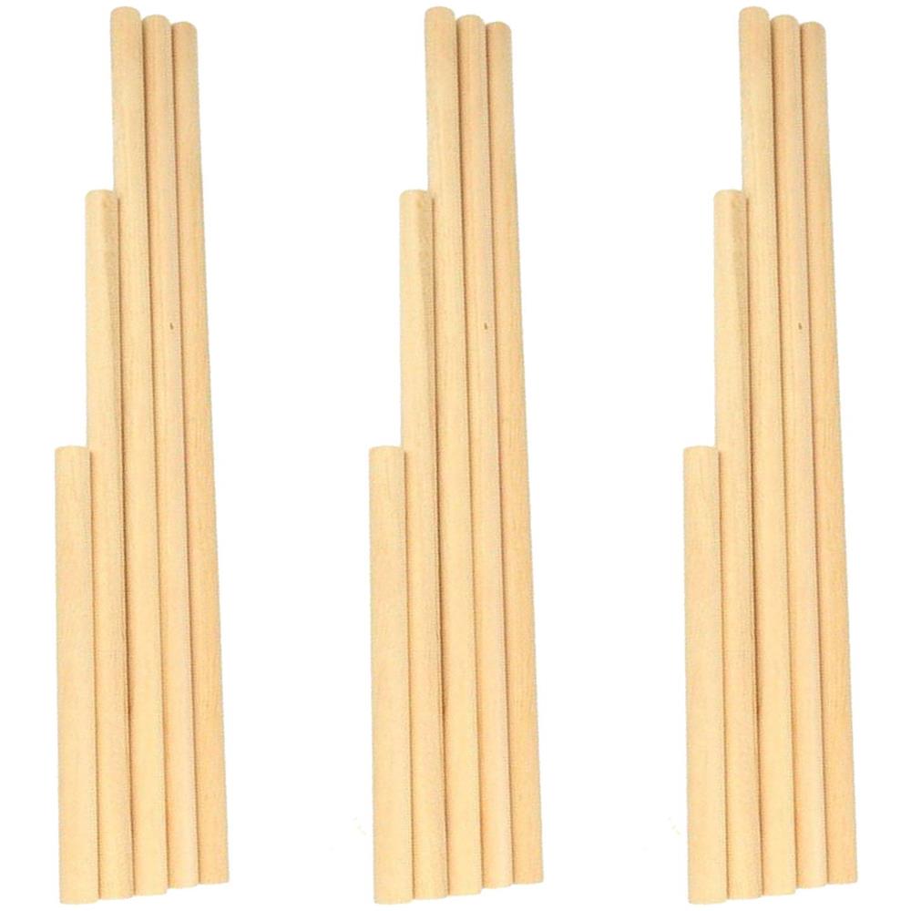 15 Bastoncini Di Legno Per Macrame - Foto 1