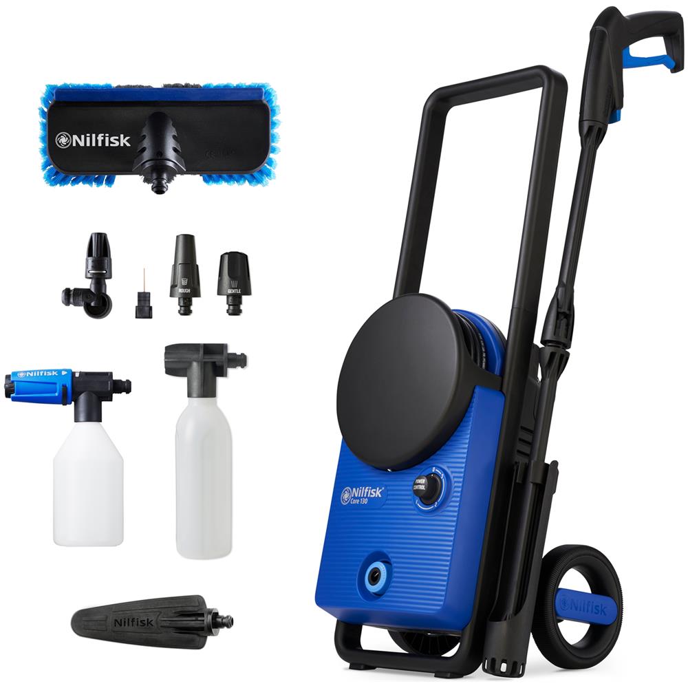 Core 130-6 idropulitrice Verticale Elettrico 462 l /h 1500 W Blu - Foto 1