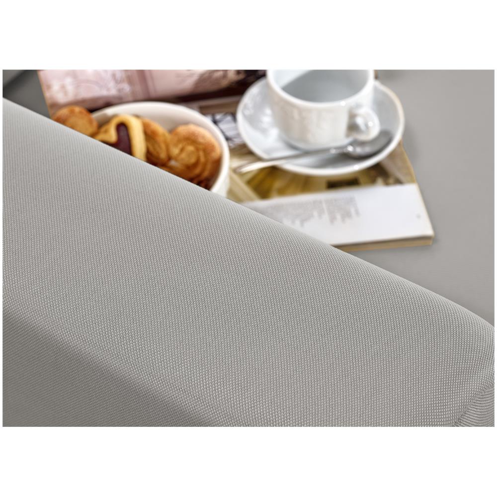 Copripoltrona Reclinabile Elasticizzato Antimacchia Magic Tinta Unita Grigio Sassi Poltrona Relax Idrorepellente - Foto 2