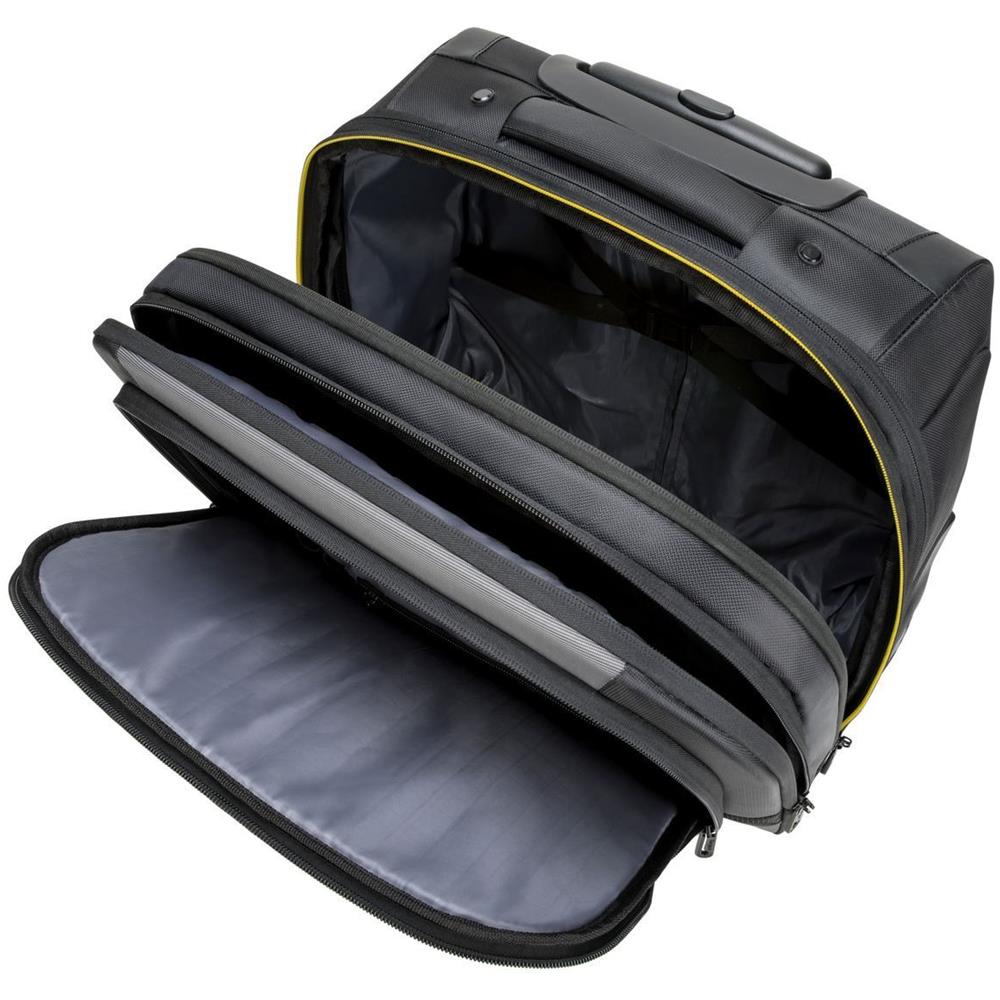 TCG717GL borsa per laptop 43,9 cm (17.3") Custodia trolley Nero - Foto 2