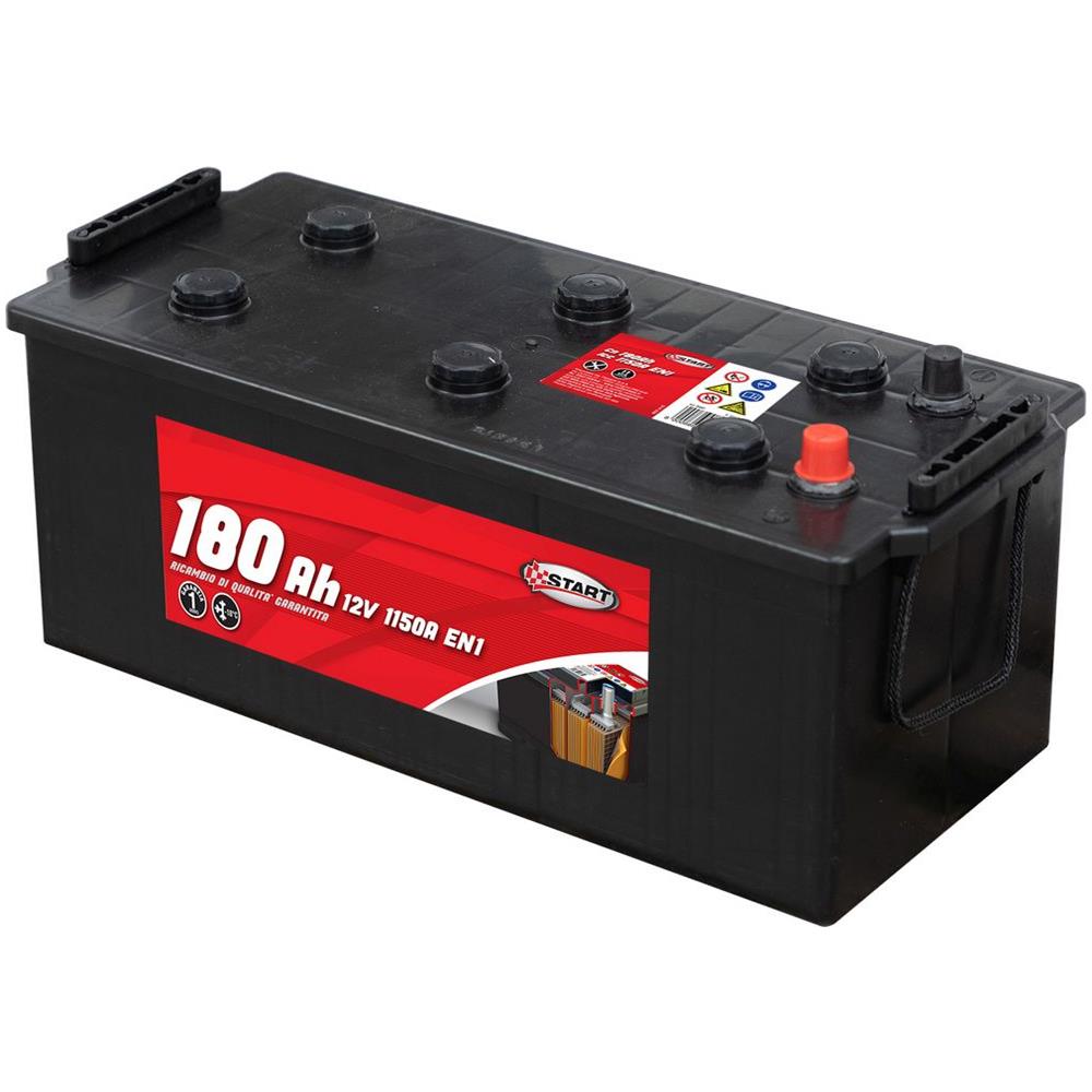 Batteria Per Autocarro E Trattori 180ah 12v 1000a Polo Positivo Sinistro - Foto 2