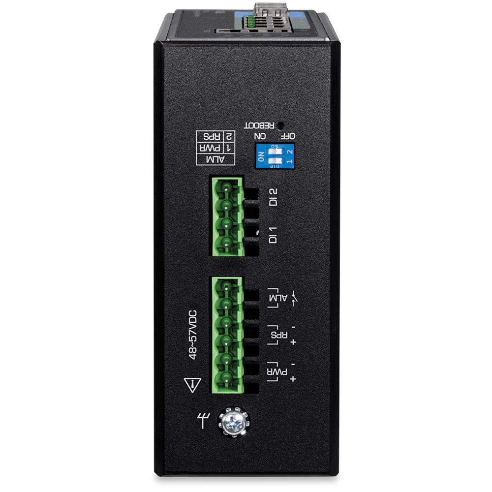 TI-BG62I switch di rete Gestito L2+ Gigabit Ethernet (10/100/1000) Supporto Power over Ethernet (PoE) Nero - Foto 4