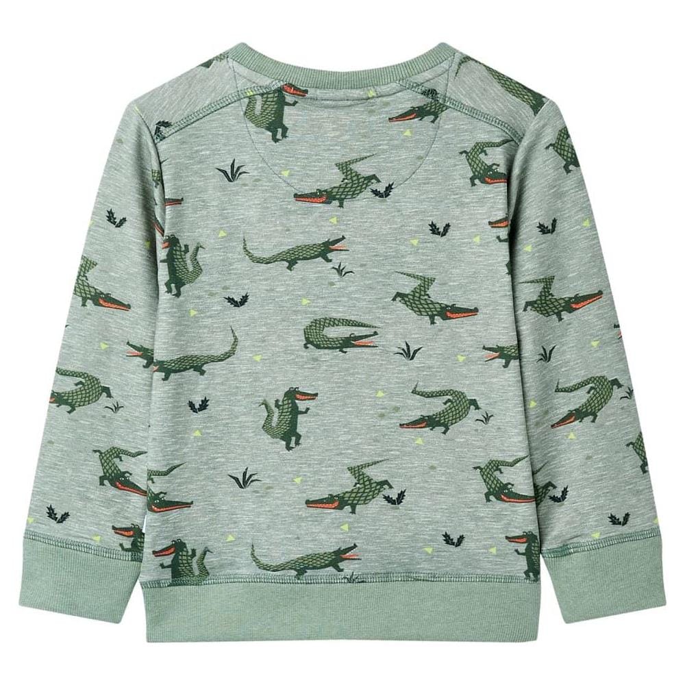 Felpa da Bambino Cachi Chiaro Mélange 128 - Foto 2