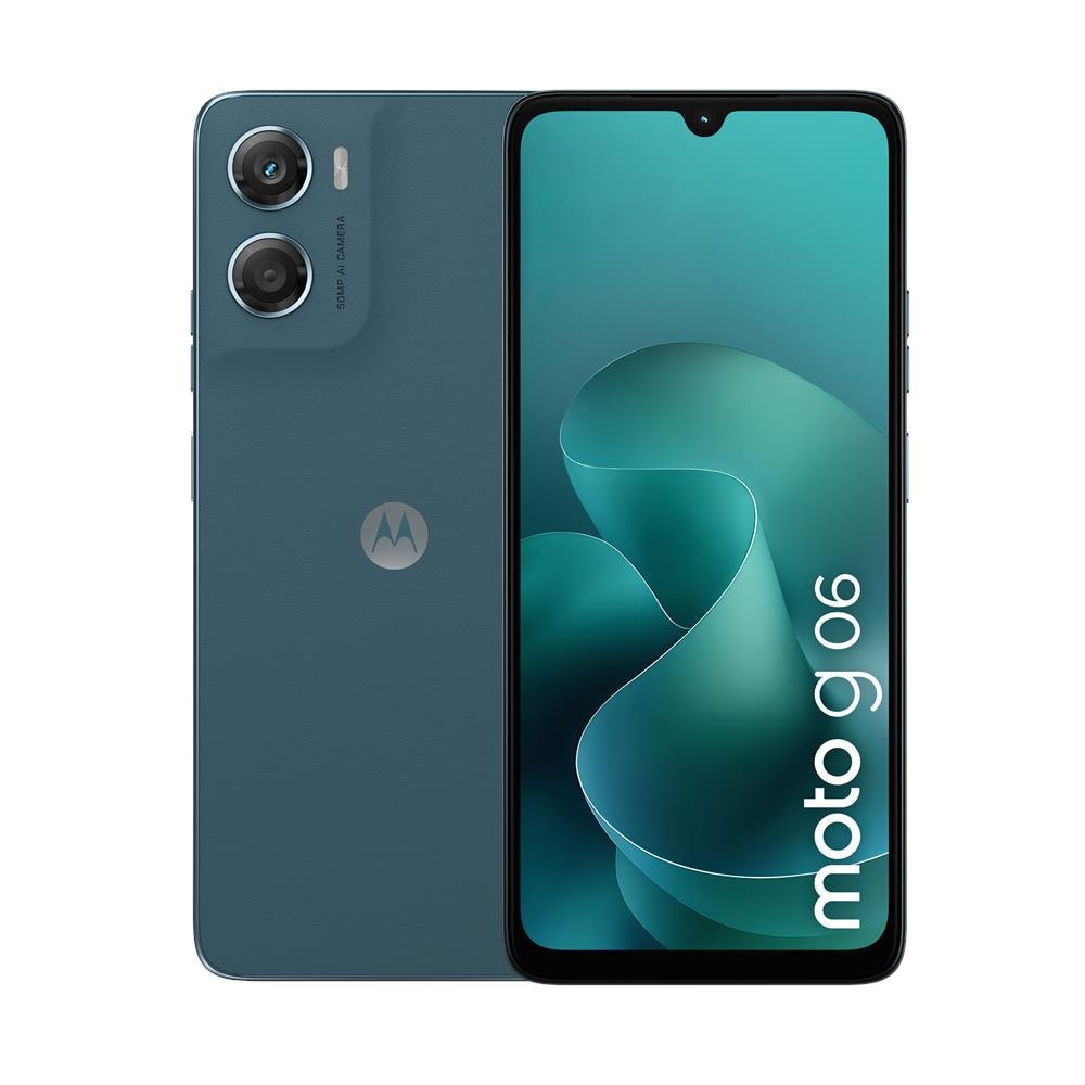 Moto G06 4G 256GB 4GB Ram Display 6.88" Main Camera 50MP Dual nanoSim USB tipo-C Android 15 Helio G81 Extreme 5200mAh Pantone Tapestry - Foto 1