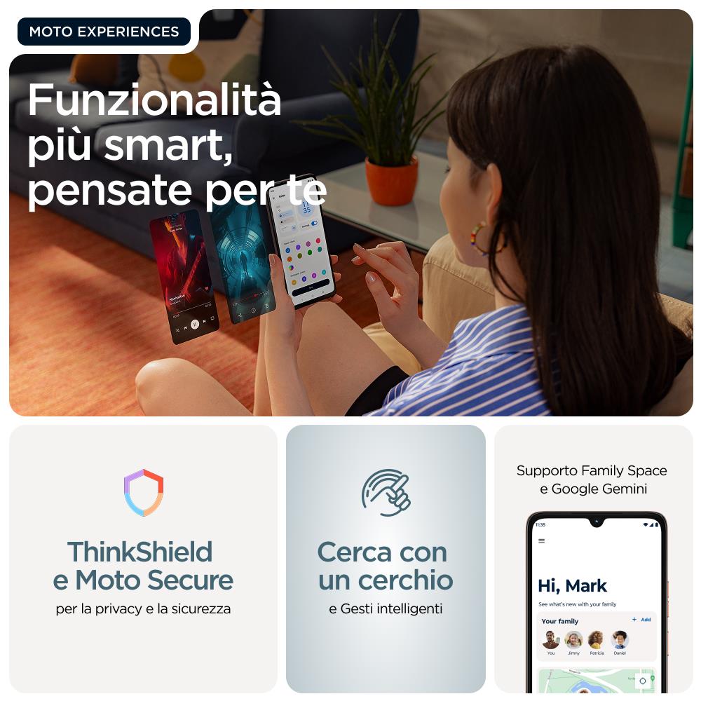 Moto G06 4G 256GB 4GB Ram Display 6.88" Main Camera 50MP Dual nanoSim USB tipo-C Android 15 Helio G81 Extreme 5200mAh Pantone Tapestry - Foto 19