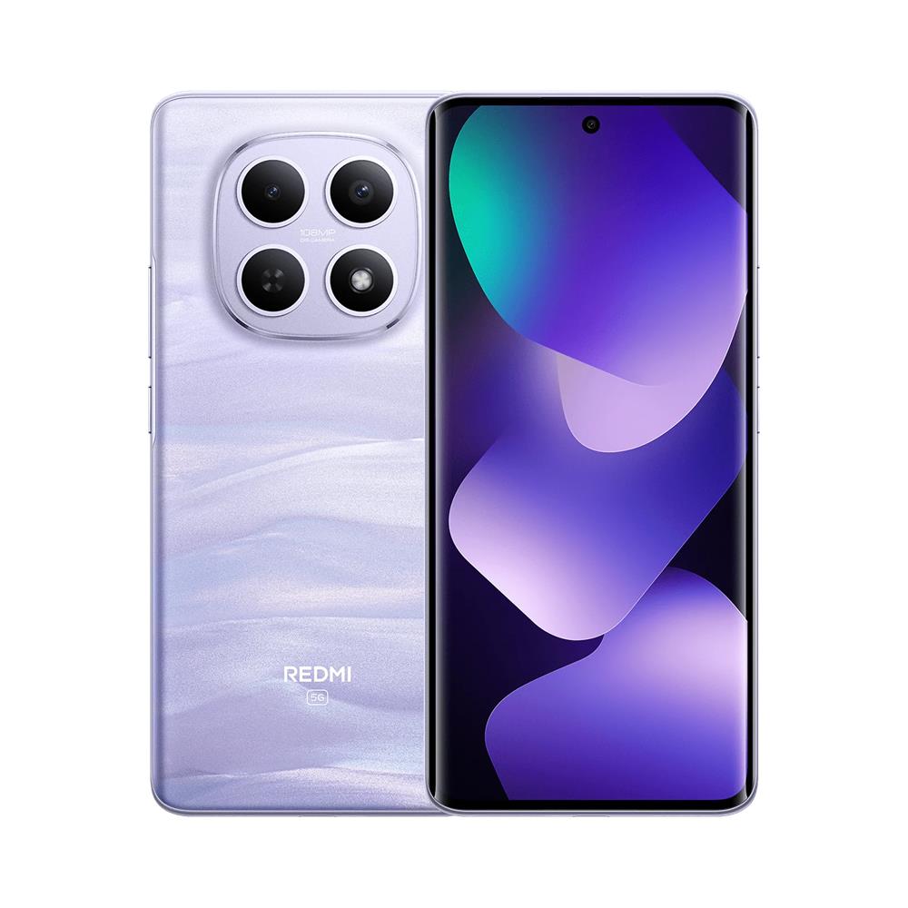 Redmi Note 15 5G 256GB 8GB Ram Display 6.67" Amoled 120Hz Main Camera 108MP DualSim (nano SIM 1 + Ibrida) HyperOS 2 Snapdragon 6 Gen3 5520mAh Mist Purple - Foto 1