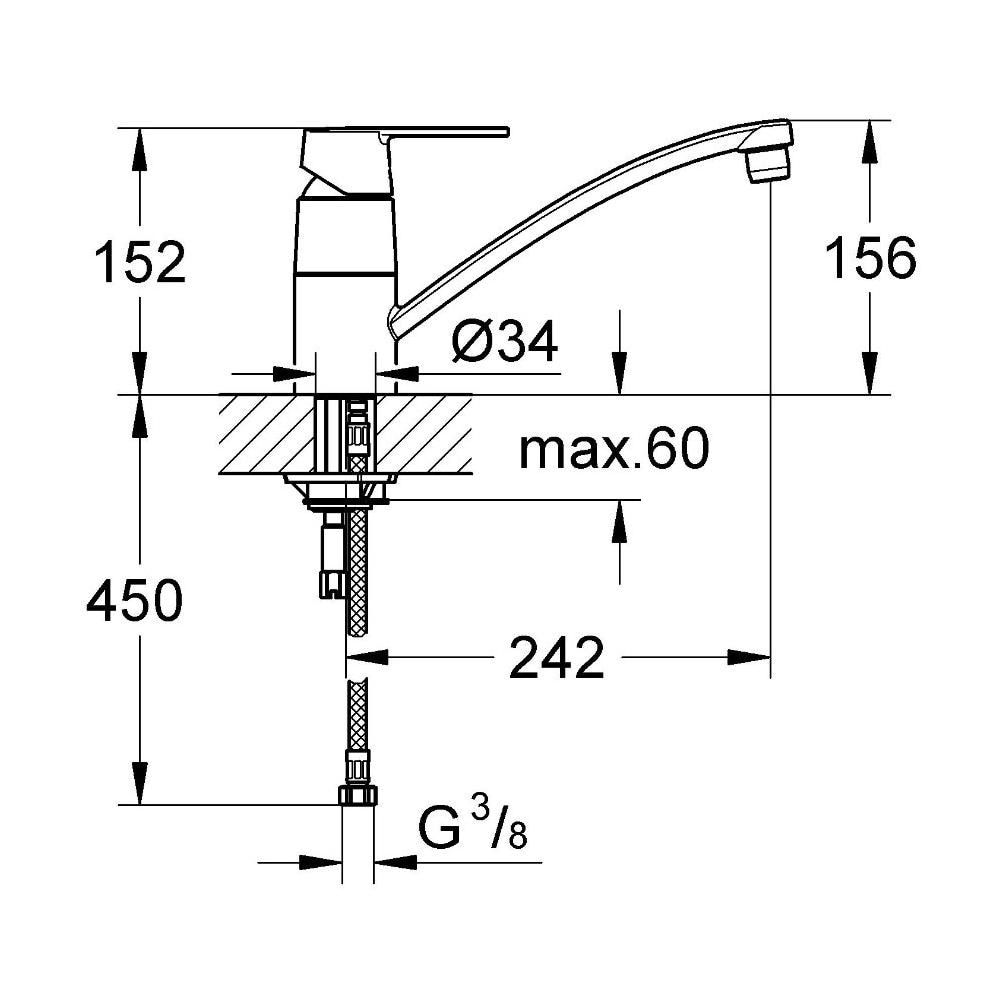 Get Miscelatore Monocomando Lavello - Foto 2