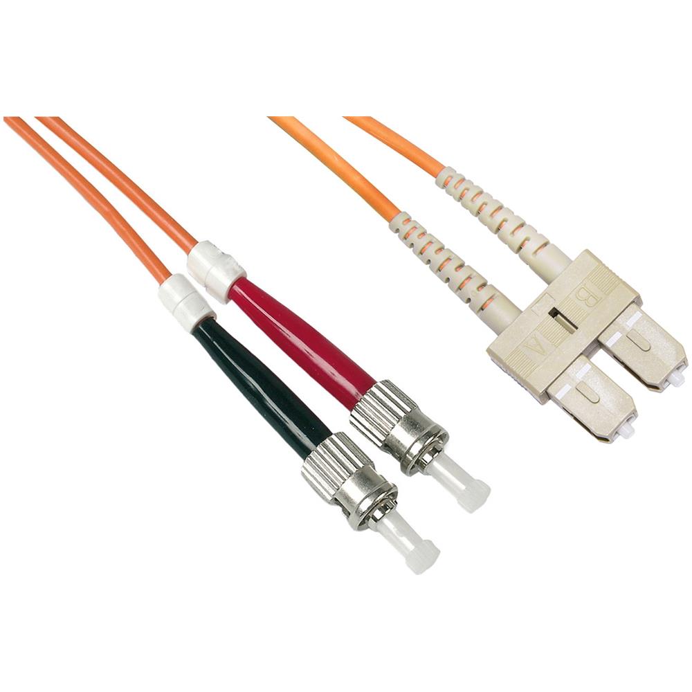 Cavo Fibra Ottica Sc A St Multimode Duplex Om2 50/125 Mt. 3 - Foto 1