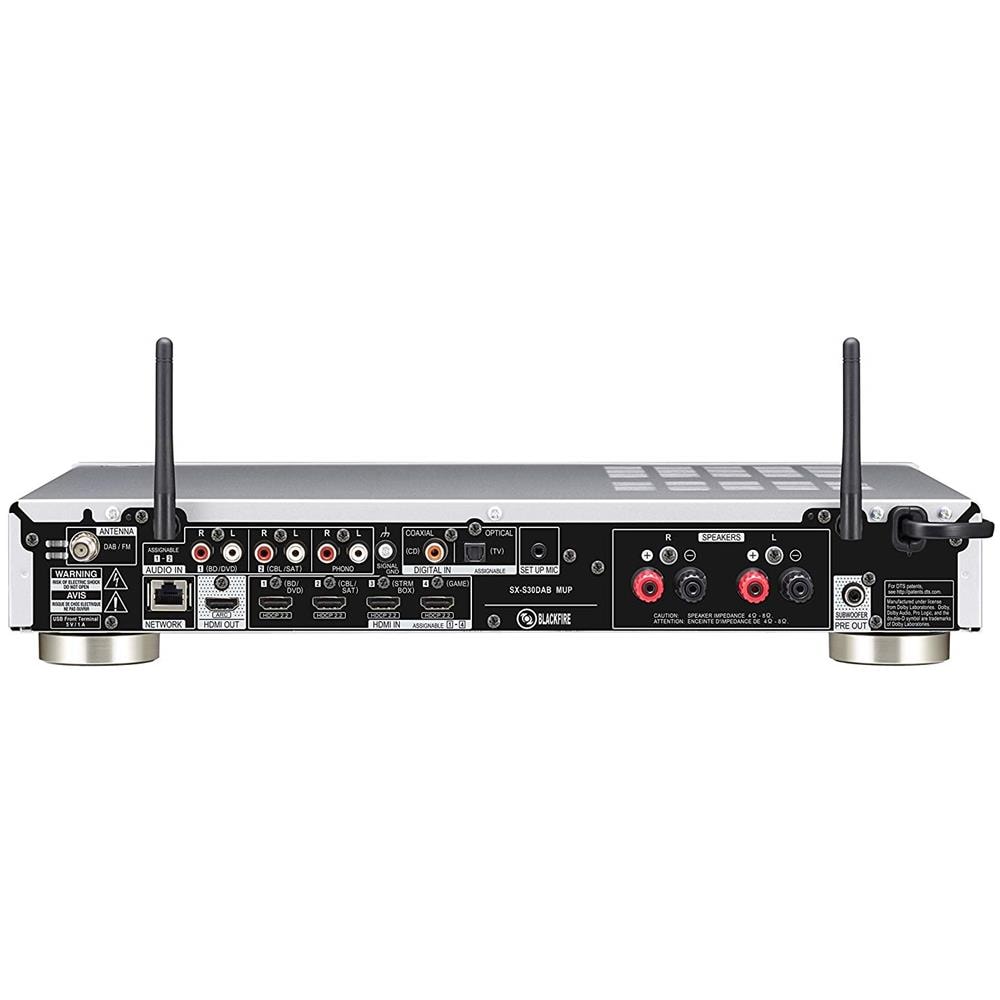 Ricevitore Stereo SX-S30DAB 85 W 2.0 Canali con Bluetooth Radio Argento - Foto 2