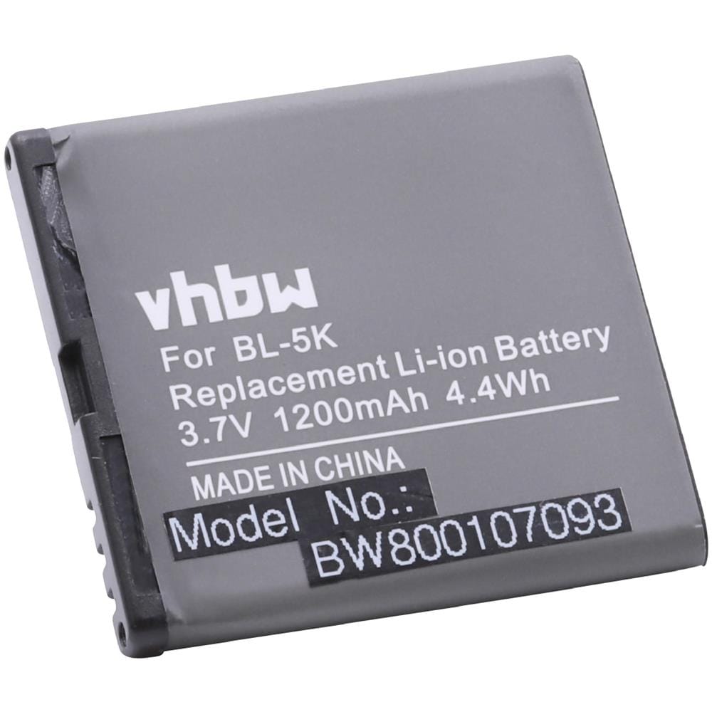 Batteria Li-ion 1200mah (3.7v) Per Cellulare Telefono Smartphone Beafon Sl670, Sl670a, Sl670 eu001w Come Bl-5k. - Foto 1