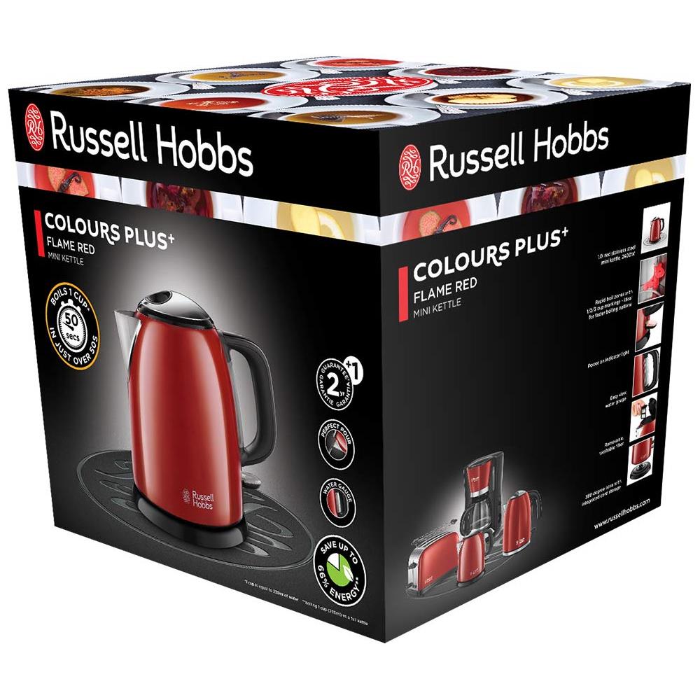 Bollitore Colours Plus Compatto 24992-70 Capacità 1 Lt Potenza 2400 Watt Colore Rosso - Foto 9