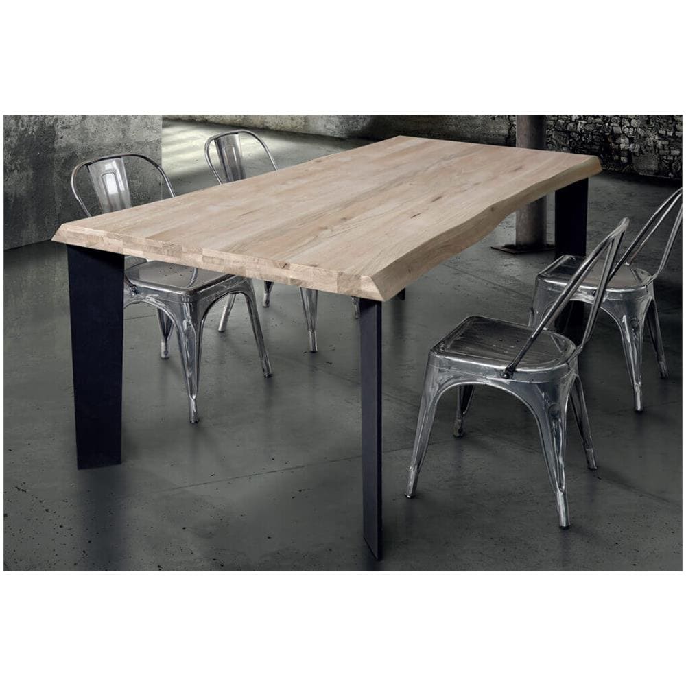 Albert - Tavolo Da Pranzo Moderno Con Piano Da 4 Cm - Foto 3