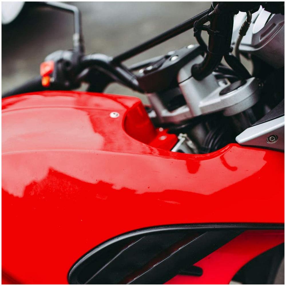 Foglio Pellicola Adesiva Per Wrapping Rosso Corsa, 120 X 152 Cm - Foto 2