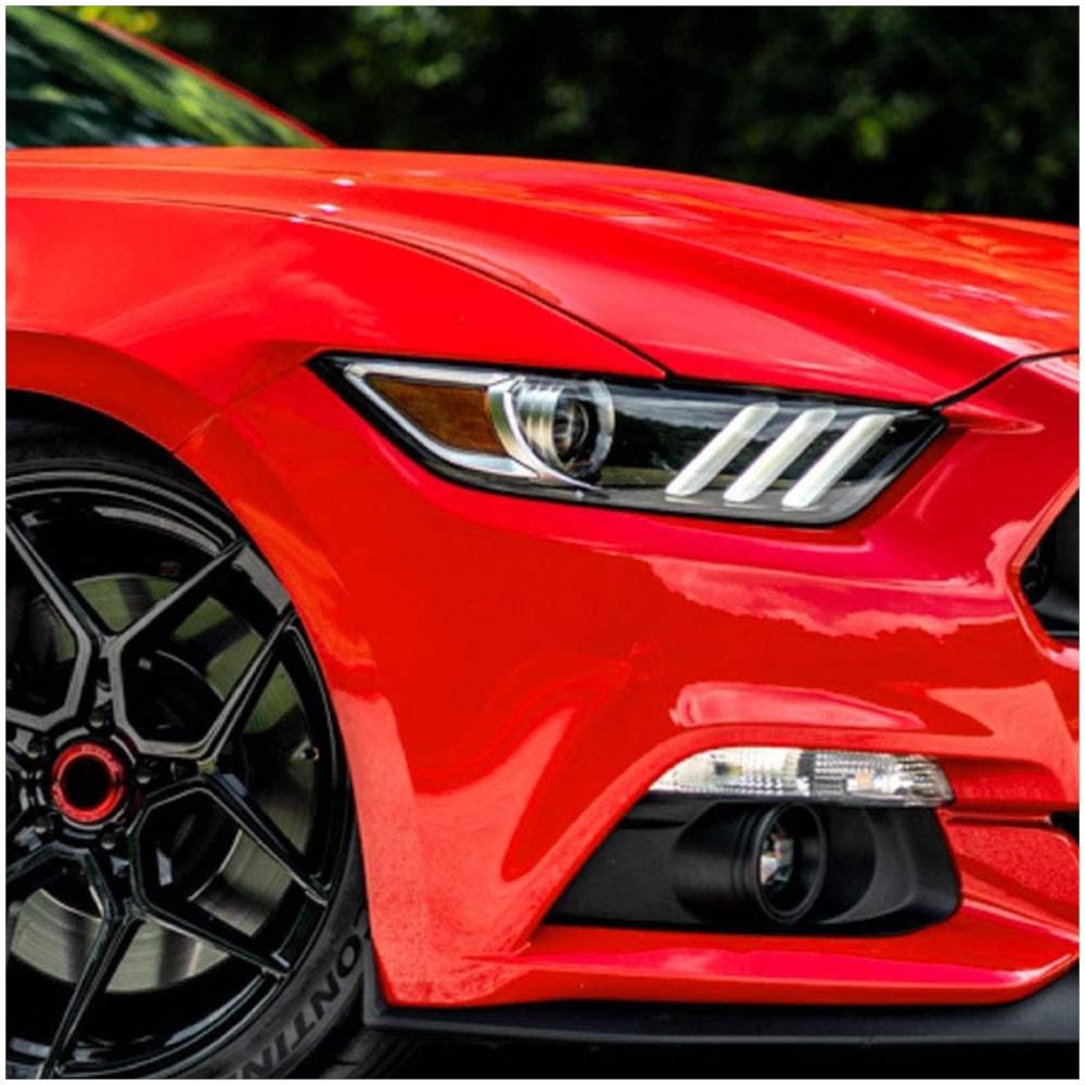 Foglio Pellicola Adesiva Per Wrapping Rosso Corsa, 120 X 152 Cm - Foto 5