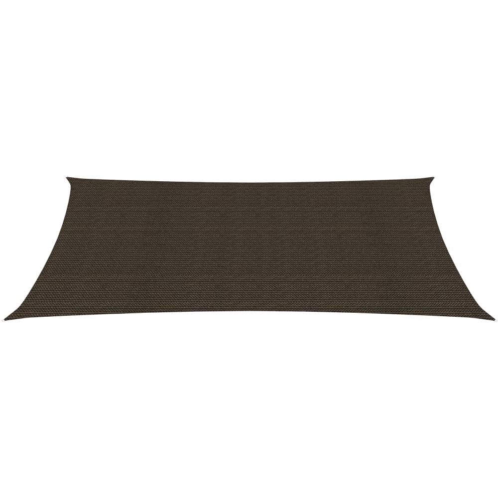 Vela Parasole 160 g / m² Marrone 4x6 m in HDPE - Foto 2