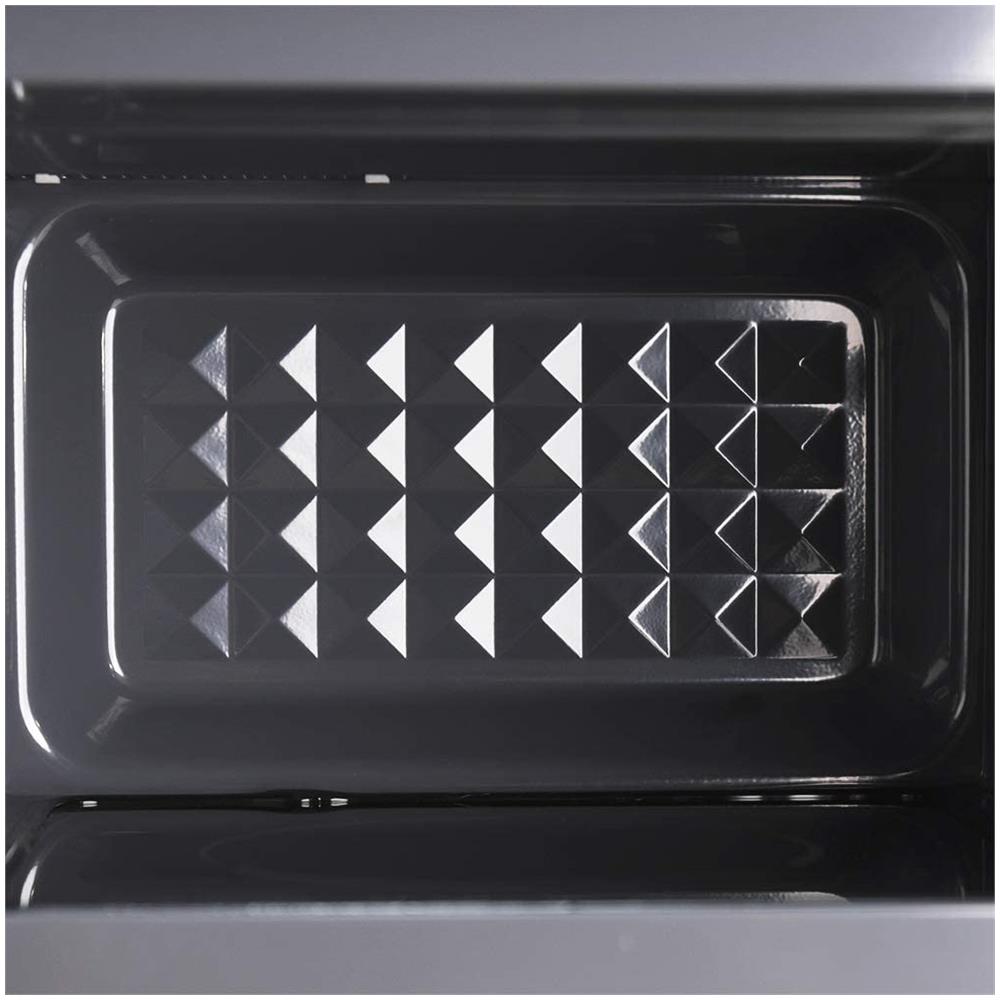 1359 Forno A Microonde 23 Litri 800 Watt Acciaio Inossidabile Bianco - Foto 2