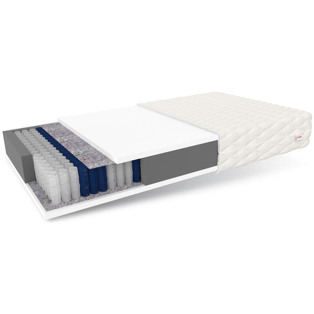 Materasso A Molle Insacchettate Treviso Max 160 X 200 - H2 Medio - Schiuma - Foto 1