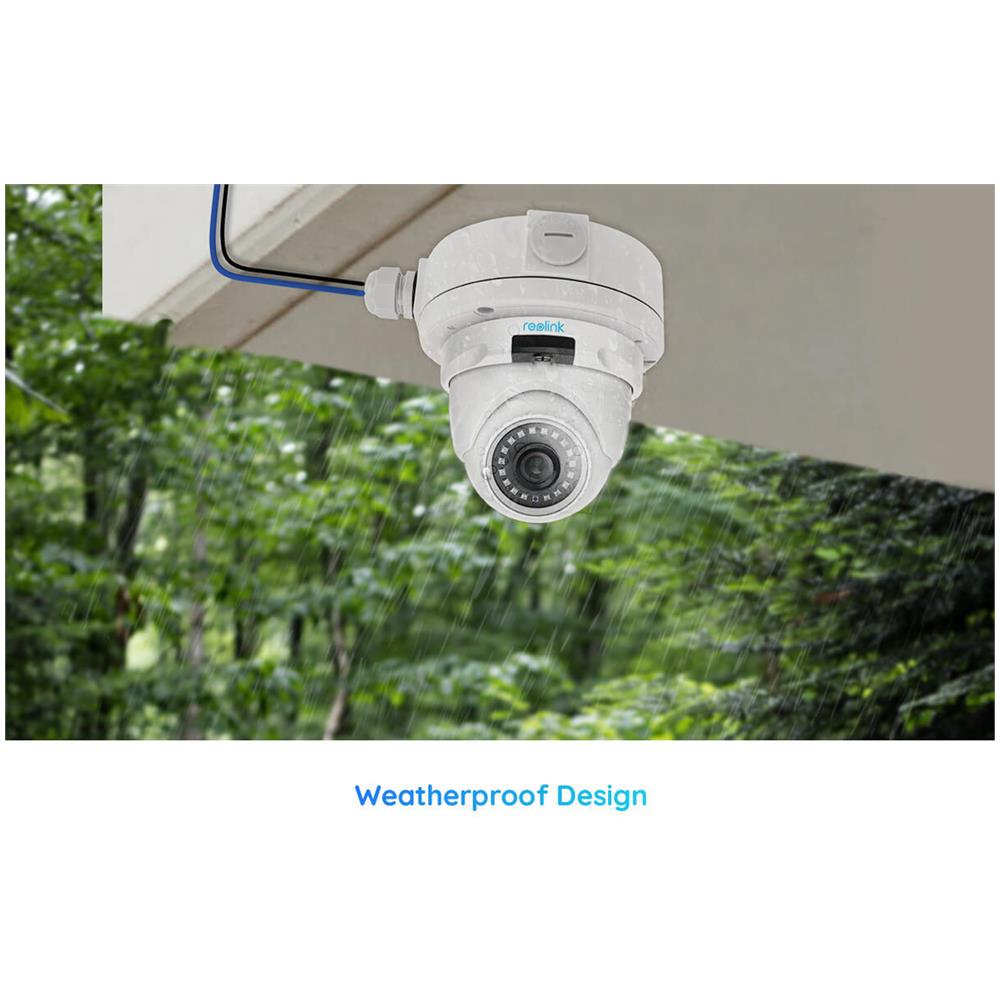 D20 Scatola di Giunzione per Telecamera IP Dome RLC-520 / RLC-820A / D400 Impermeabile - Bianco / Nero - Foto 5