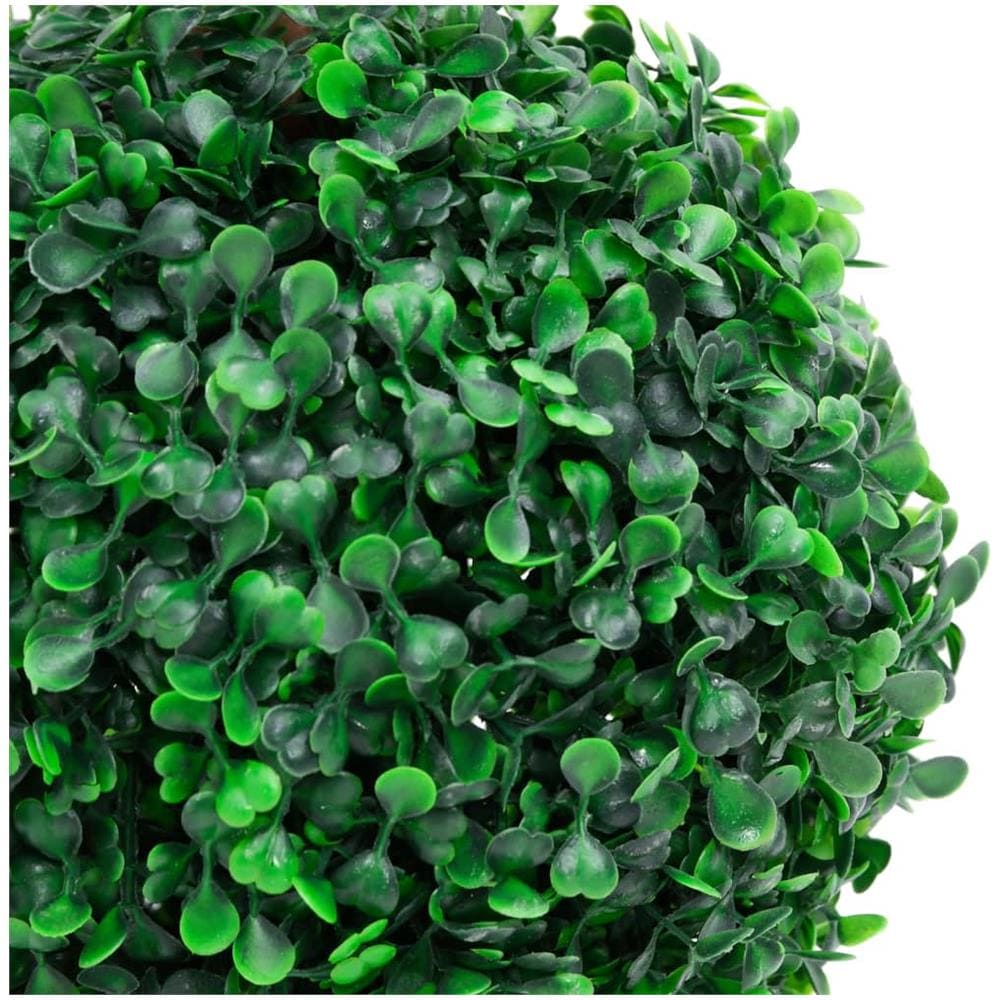 Pianta Di Bosso Artificiale A Sfera Con Vaso Verde 60 Cm - Foto 2