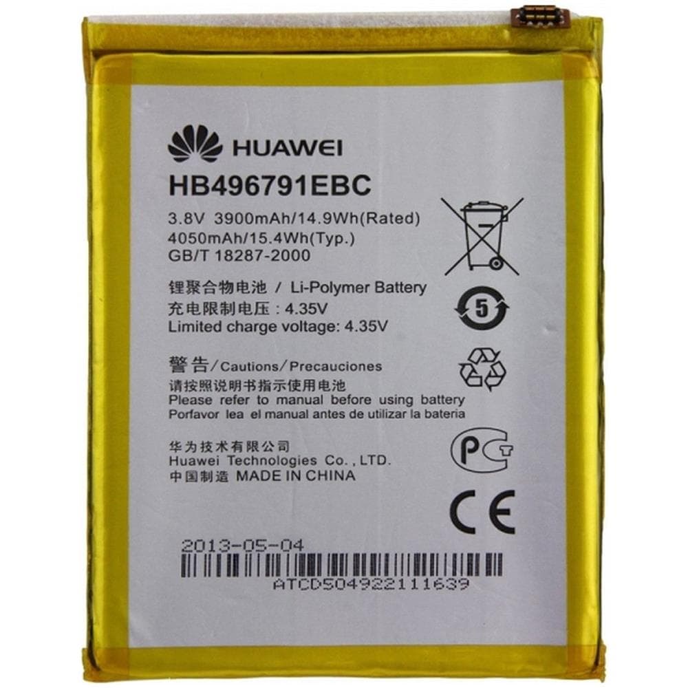 Batteria Originale Hb496791ebc 3900mah Per Ascend Mate Mt1-u06 - Foto 1