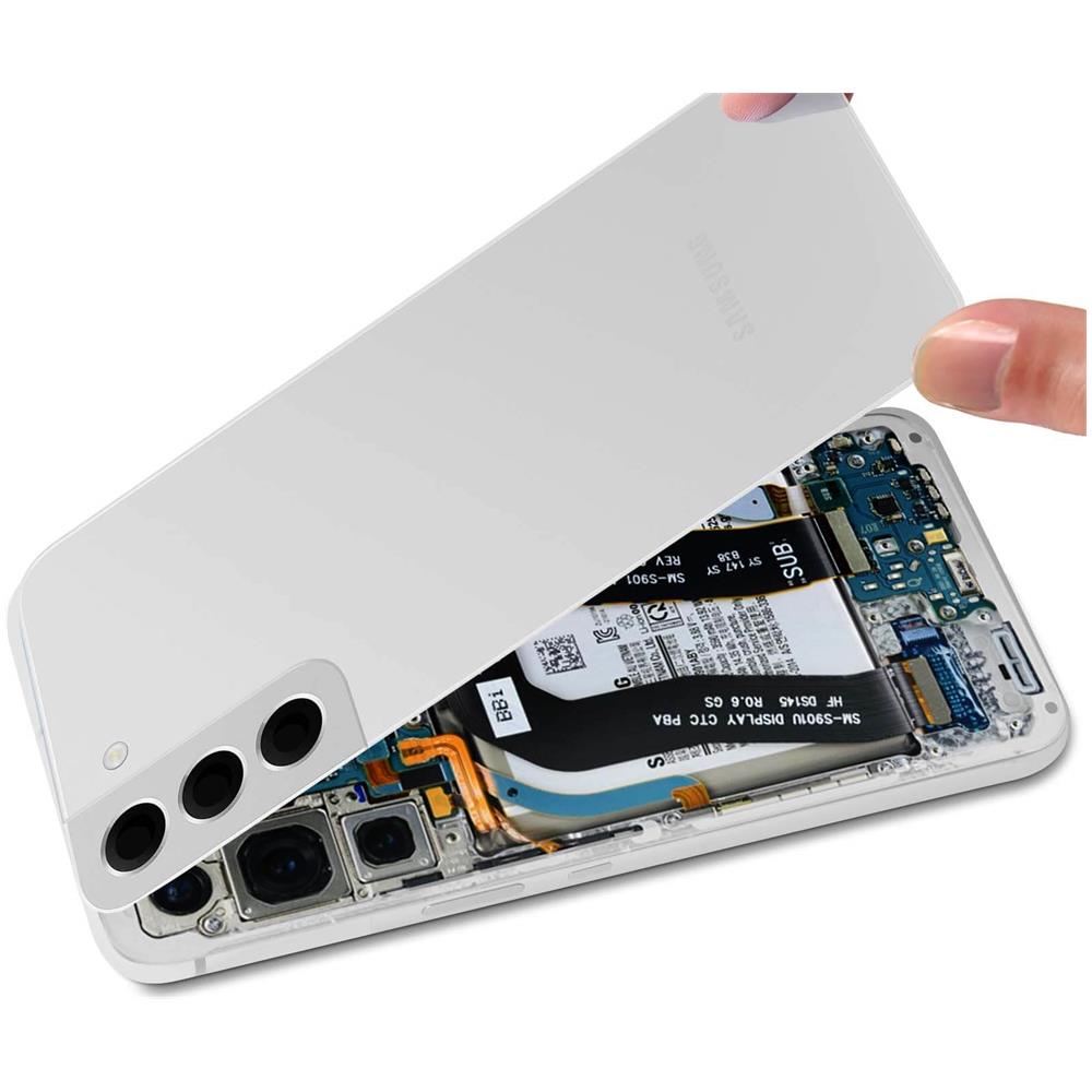 Copribatteria Galaxy S22 Originale Phantom White - Foto 4