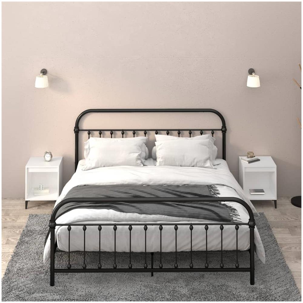 Comodini 2 Pz In Bianco 40x35x50 Cm - Foto 1